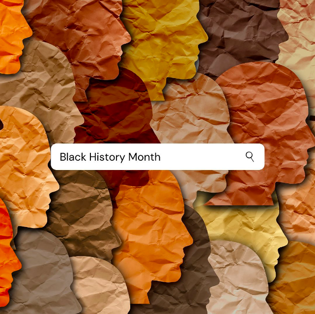 Black History Month Search Bar Design