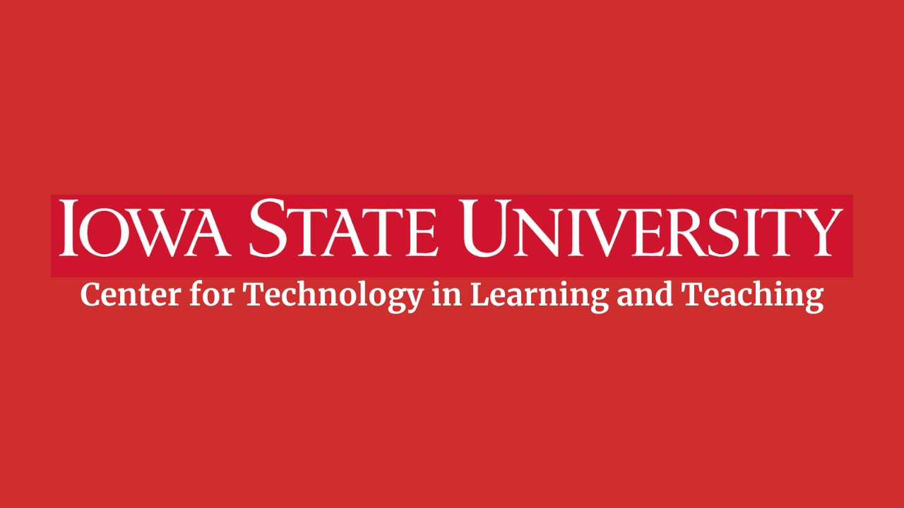 Iowa State University CTLT logo